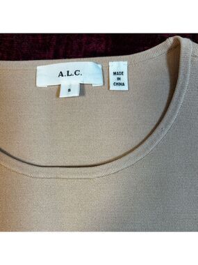 Aritzia A.L.C. Women's Beige Tank Top